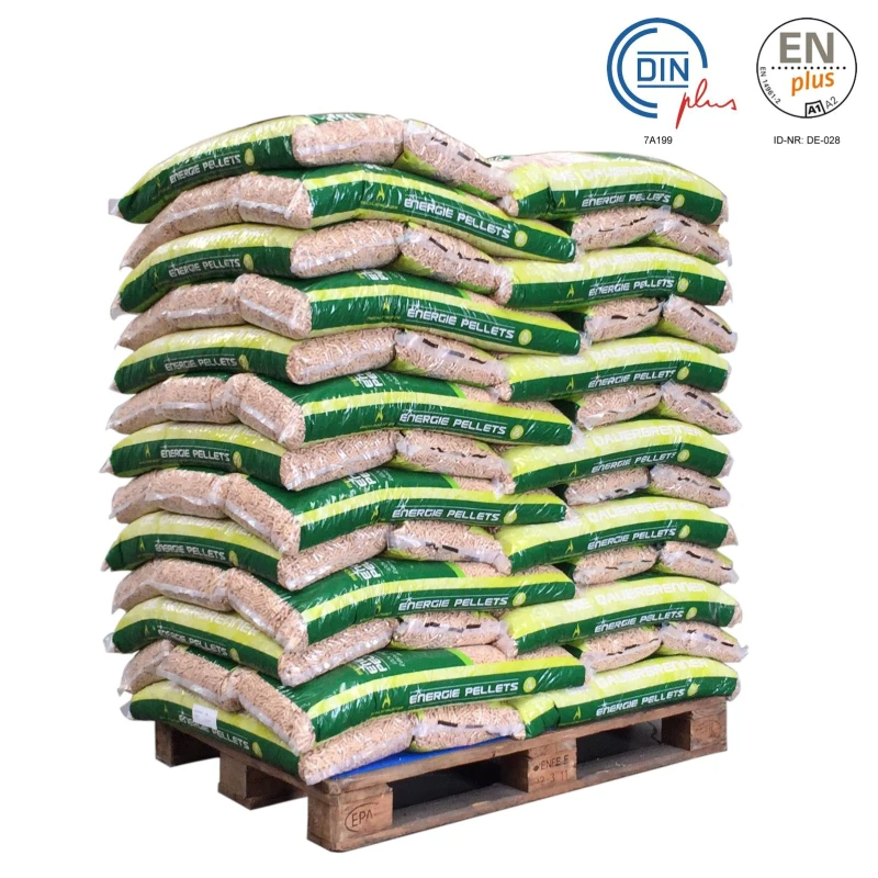 Mecklenburger Energiepellets – Witte Houtpellets – 65 zakken à 15 kg