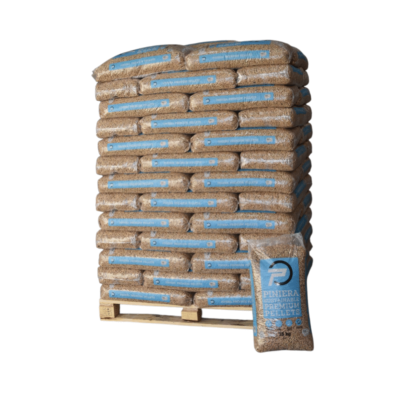 Houtpellets Piniera witte EN+A1